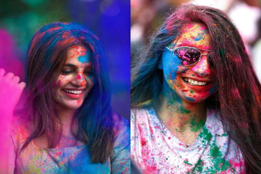 Holi 2022: How to remove hair and skin color on Holi? These are the ways to remove  color